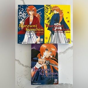Rurouni Kenshin (3-in-1 Edition) Manga Comic Volumes 1 - 5